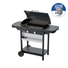  Plancha gaz sur chariot Campingaz EX (+ housse) code EAN 3138522124168 