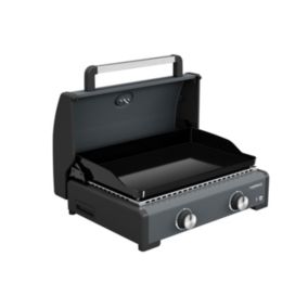  Plancha gaz Sigma Cook 2 brûleurs Campingaz avec couvercle de cuisson code EAN 3138522133962 
