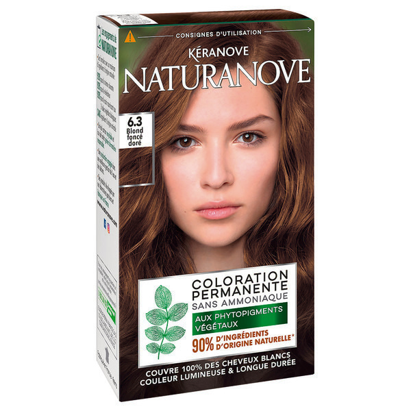 naturanove Coloration permanente sans ammoniaque code EAN 3140100363982 
