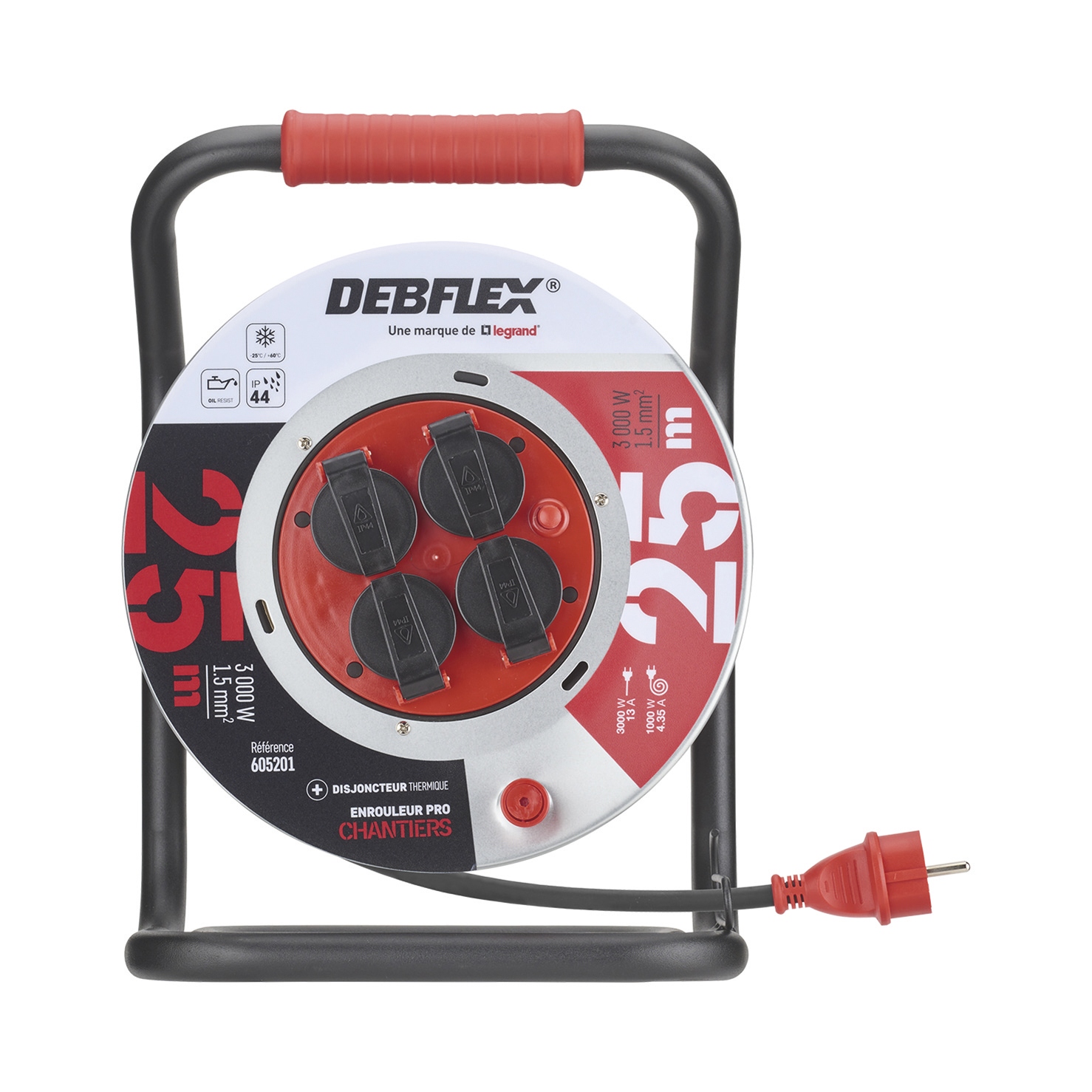 ENROULEUR MÉTAL DEBFLEX code EAN 3142186052019 