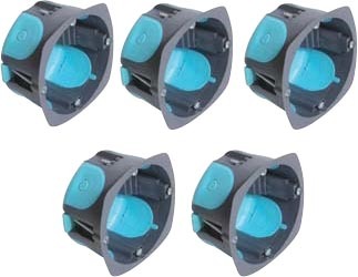 LOT DE 5 BOÎTES D’ENCASTREMENT STOP AIR