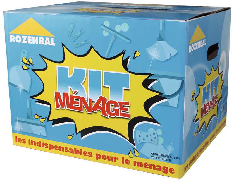 KIT MENAGE 13 EN 1 ROZENBAL