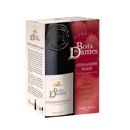 AOP Côtes du Rhône Villages rouge BOIS DES DAMES 3142920000832 (3142920000832)