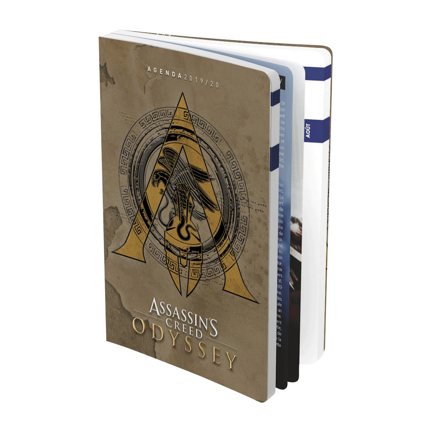 ASSASSINS CREED Agenda 12x17cm 320p  code EAN 3147280079825 