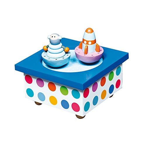 Boite à musique bois fusée