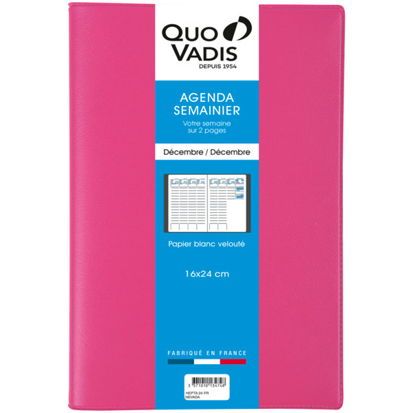  30% D'économie Sur Les Agendas & Calendriers Quo Vadis - Oxford - Exacompta - Lecas code EAN 3147281202505 