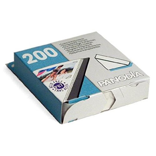 - pl310501 - boîte de 200 coins photo adhésifs ...