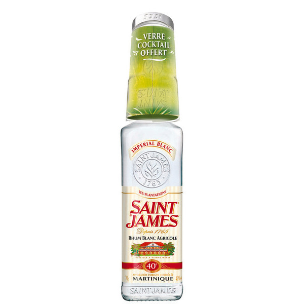 Rhum blanc agricole de la Martinique