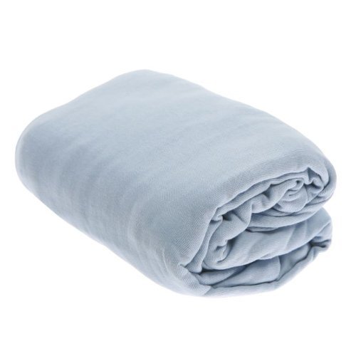 - drap housse 70 x 140 cm - bleu ciel