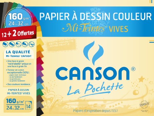 200002778 pochette couleur 24 x 32 cm multicolore