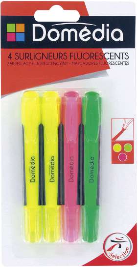 4 SURLIGNEURS Domedia