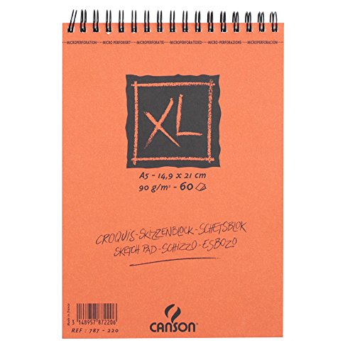 Xl croquis papier à dessin 60 feuilles