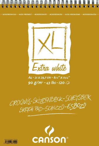 CANSON Bloc 120 feuilles Spirale dessin 
