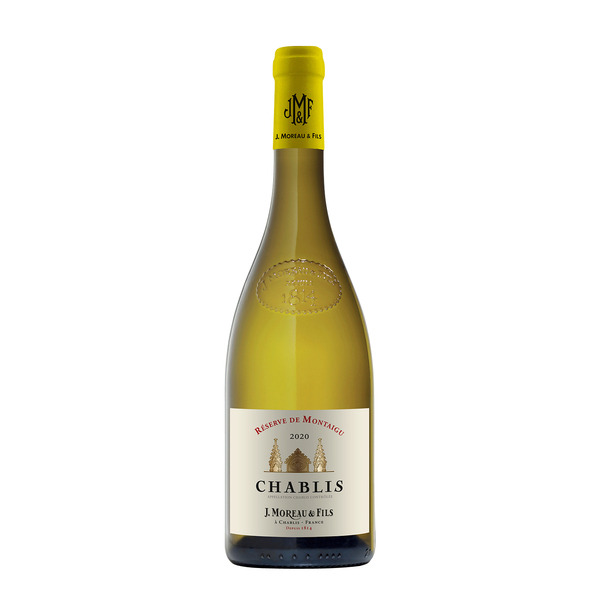 A.O.P. Chablis 3151850003509 RÉSERVE DE MONTAIGU 
J. MOREAU & FILS