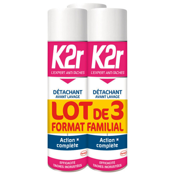 Détachant avant lavage aérosol