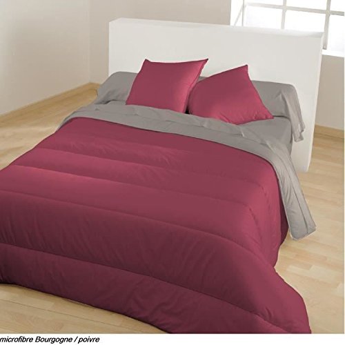 Rm40h140b1 couette couvre-lit microfibre bicolo...