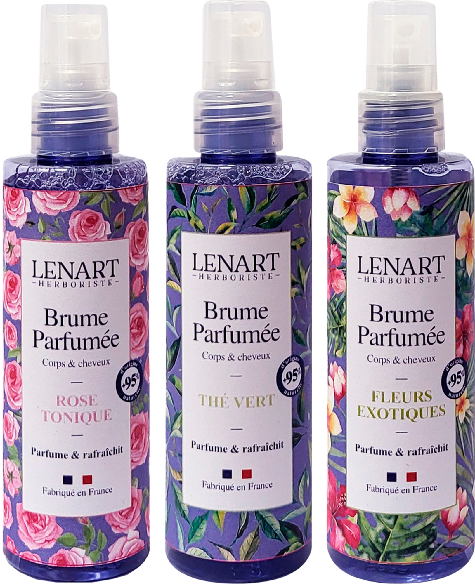 CHRISTIAN LENART SUR LES PRODUITS PRÉSENTS EN MAGASIN DE LA GAMME BRUMES "CHRISTIAN LENART" code EAN 3153716051099 