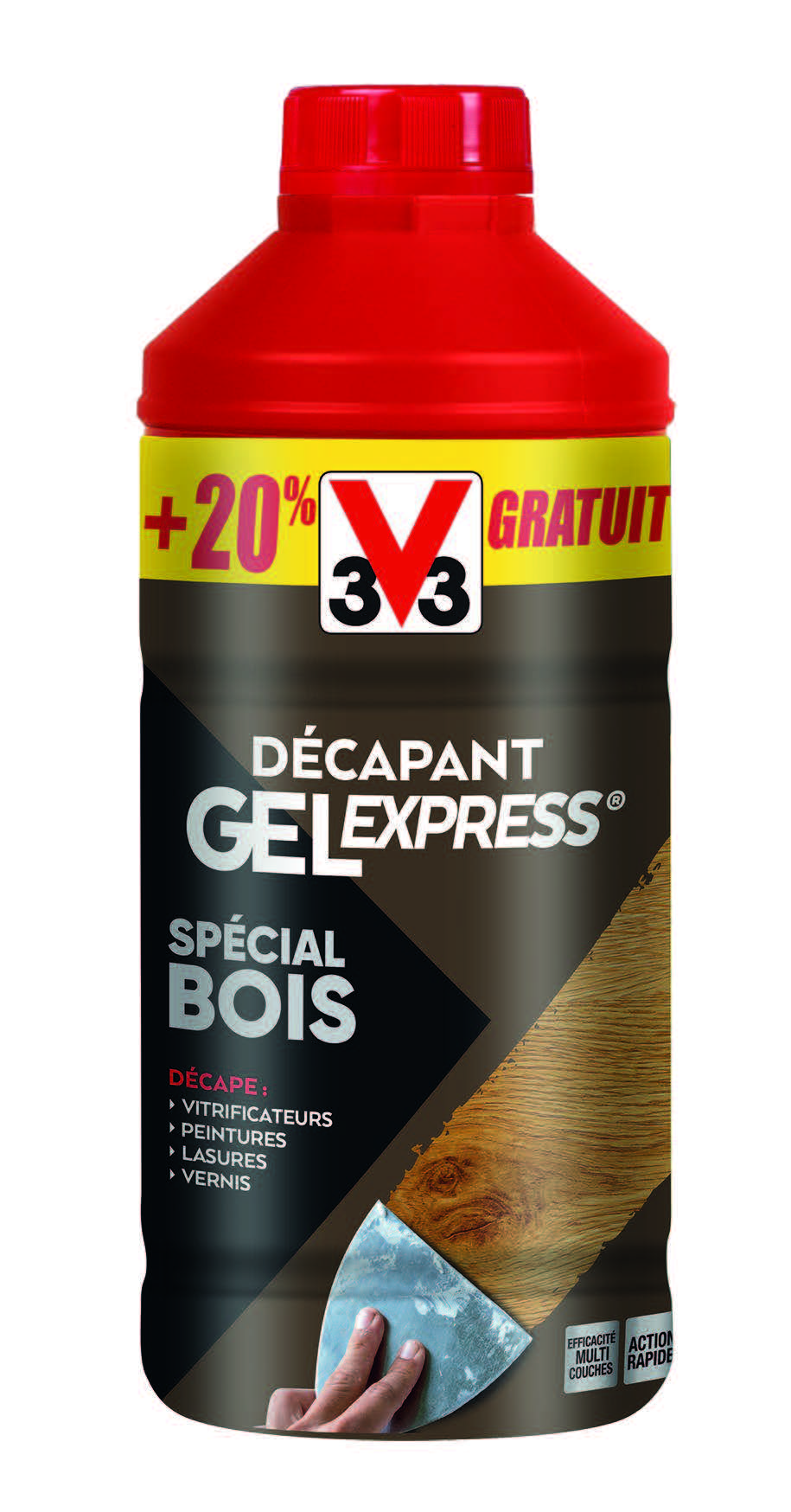 DÉCAPANT SPÉCIAL BOIS V33