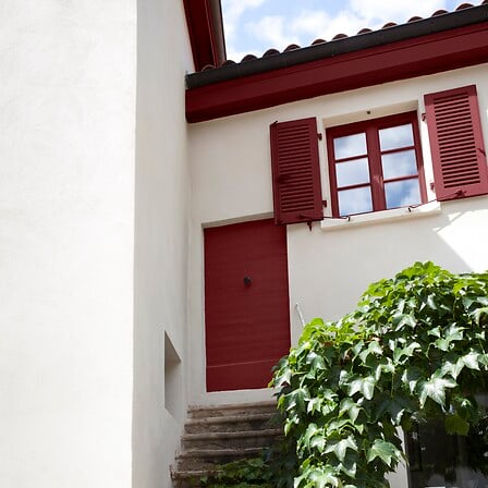 Peinture bois Climats extremes - Rouge basque b...