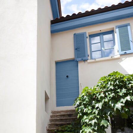 Peinture bois climats extremes - Bleu provence ...