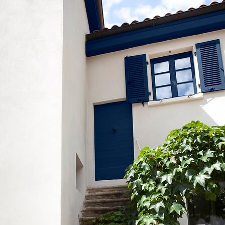 Peinture bois climats extremes - Bleu hoggar sa...