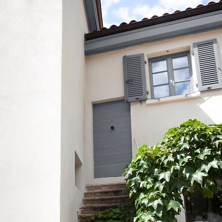 Peinture bois climats extremes - Gris galet mat...