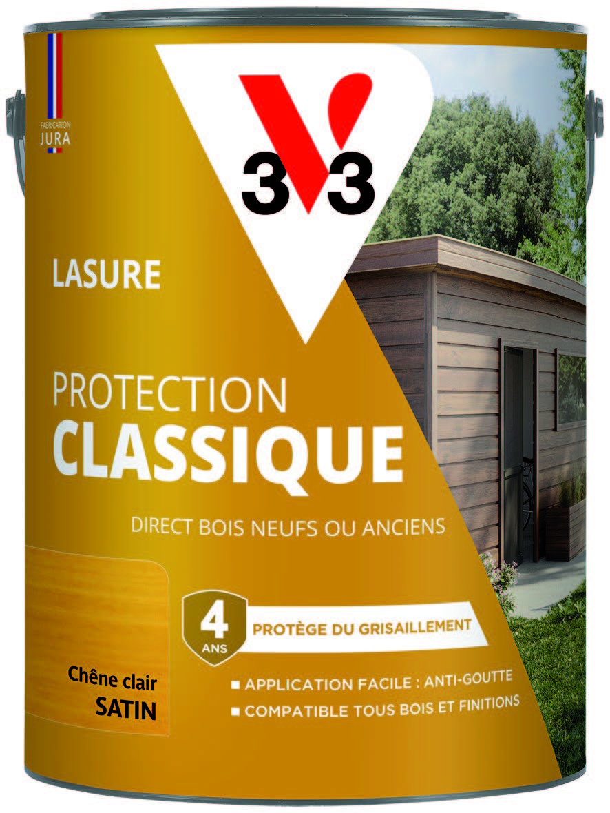 LASURE EXTÉRIEURE HAUTE PROTECTION V33 5 L