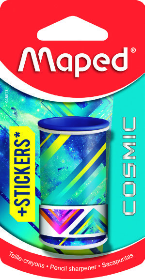 TAILLE-CRAYONS “COSMIC TEENS” 1 TROU