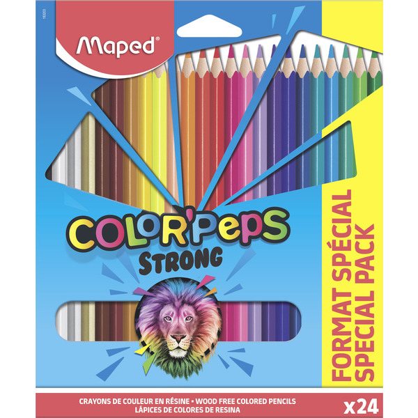 Crayons de couleurs x 24 Color'Peps