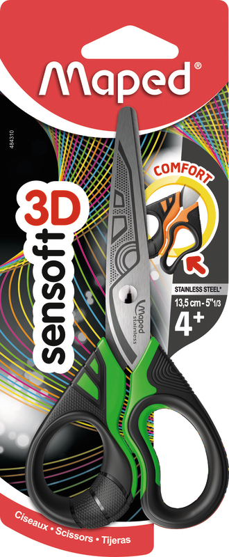 CISEAUX SCOLAIRES 13.5 CM 