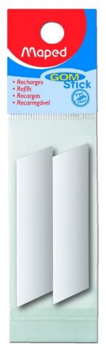 - ecriture - recharges stylo gomme maped - sachet de 2 recharges pour precise gom-stick 3154145129021 Maped