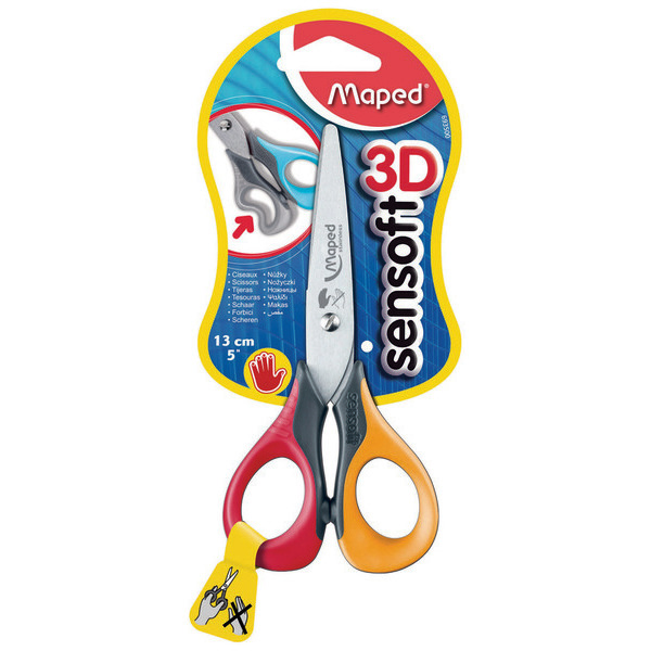 Ciseaux gaucher sensoft 13 cm