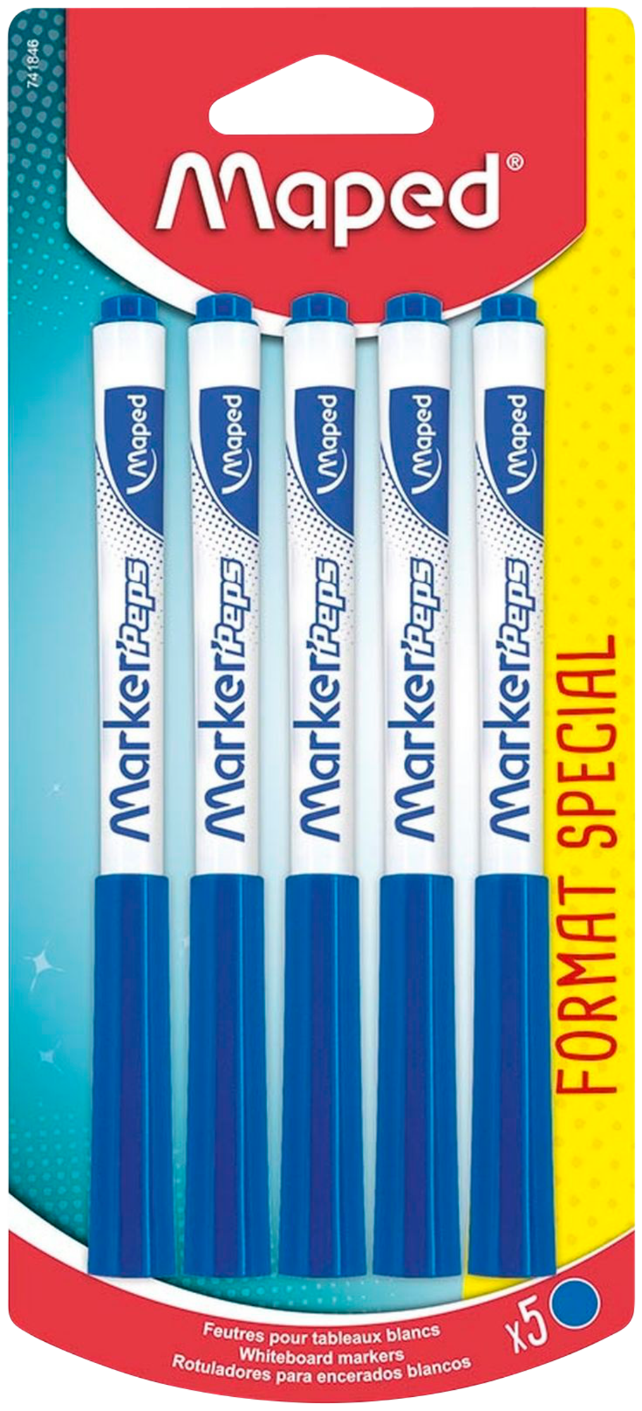 5 feutres effaÇables À sec