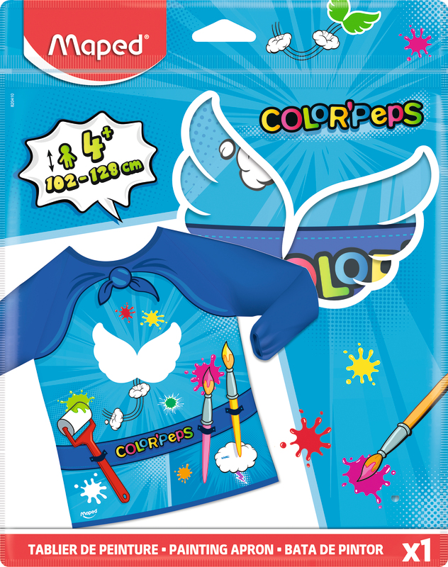 TABLIER COLOR'PEPS AGE 4-8 ANS MAPED