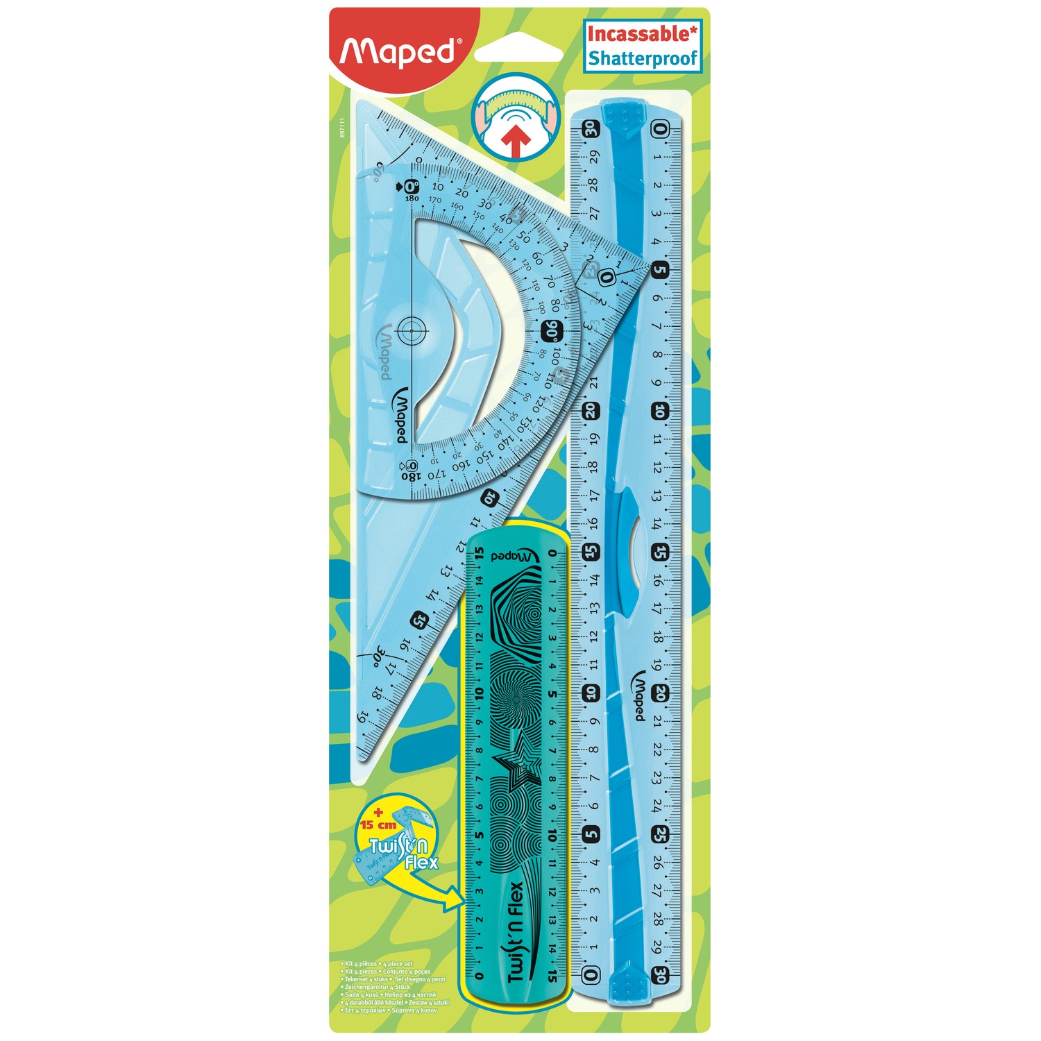 Kit de traçage twist & flex 3 pièces MAPED