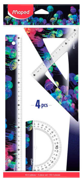 MAPED KIT TRACAGE DEEPSEA PARADISE 4P 30CM MAPED code EAN 3154149818334 