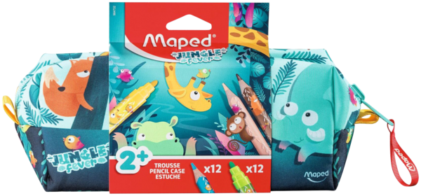 MAPED TROUSSE EN TISSU JUNGLE 
 code EAN 3154149847327 