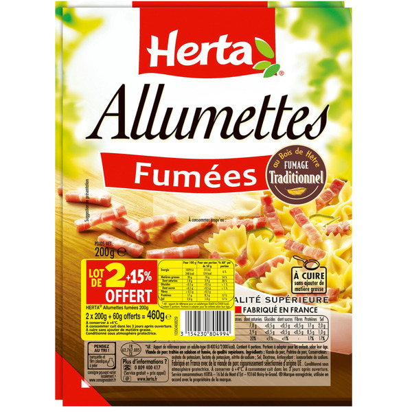  Allumettes code EAN 3154230804994 