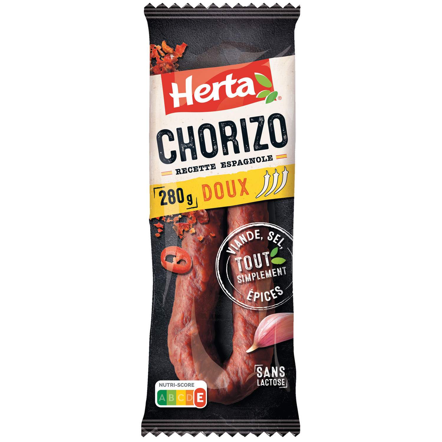 HERTA Chorizo Doux HERTA code EAN 3154230806585 