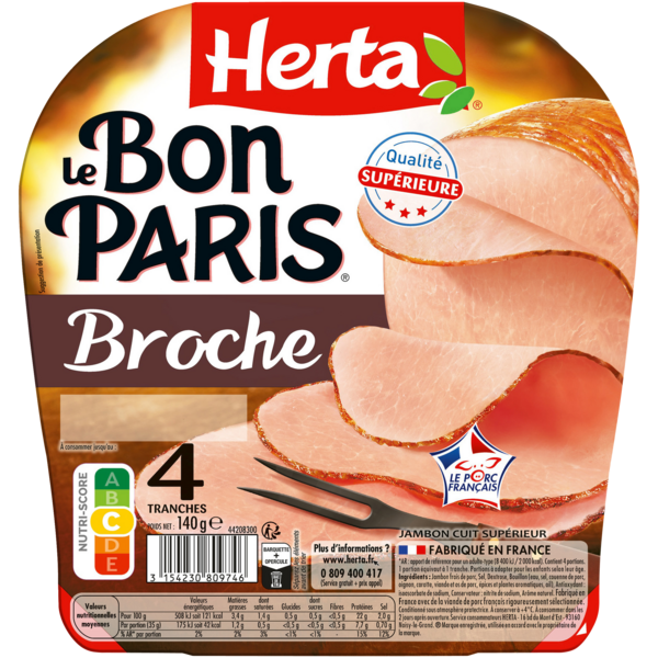Jambon à la broche Le Bon Paris