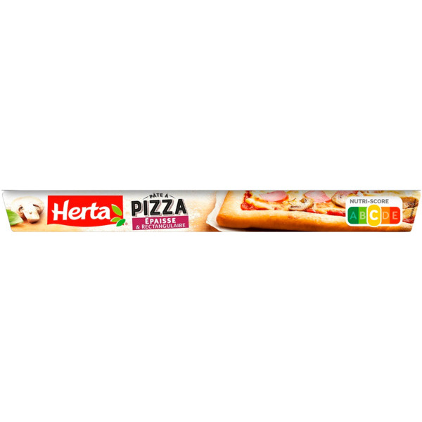  Pâte À Pizza Épaisse Et Rectangulaire Herta code EAN 3154230814931 