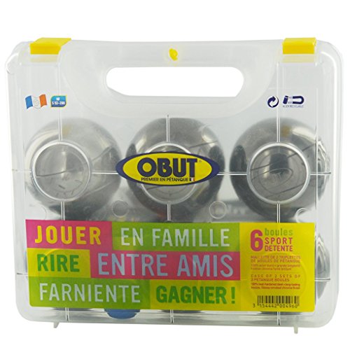 - a1501679 - malette 6 boules pétanque avec 1 but