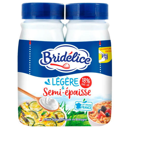  Crème Légère Semi-Épaisse Bridélice code EAN 3155250367858 