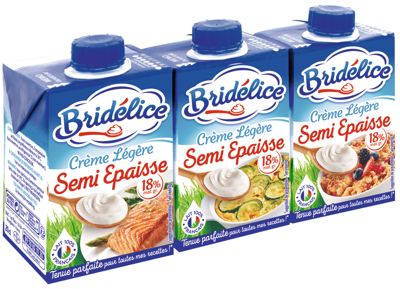 Bridélice Crème uht légère code EAN 3155251205388 