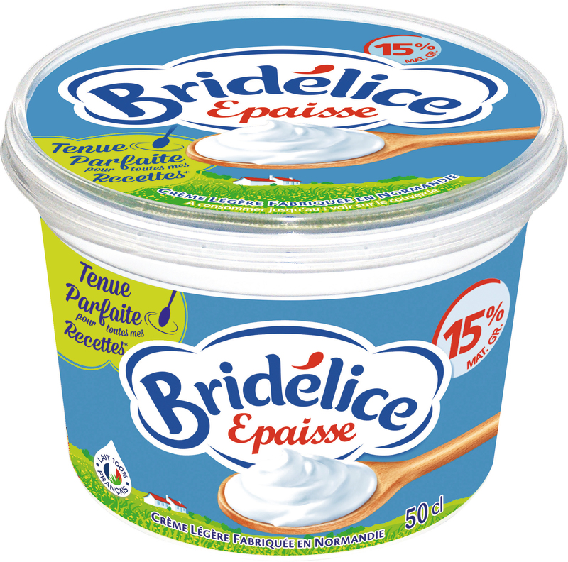 CRÈME FRAÎCHE ÉPAISSE 15% MG