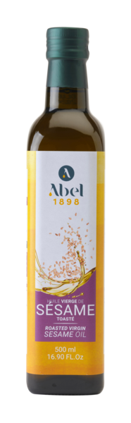 ABEL 1898 HUILE VIERGE DE SÉSAME TOASTÉ 
 code EAN 3155700004272 