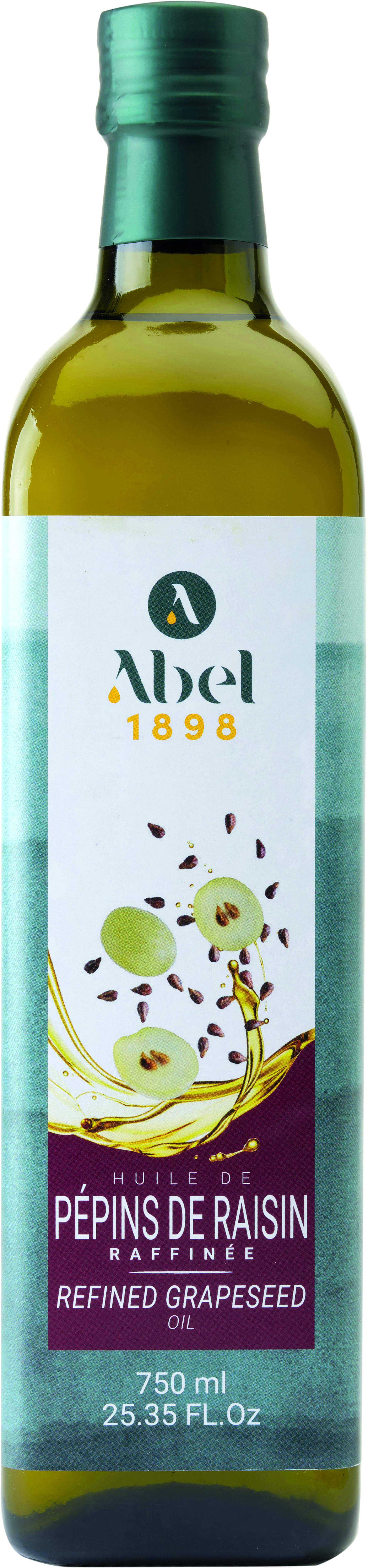 ABEL 1898 HUILE DE PÉPINS DE RAISIN code EAN 3155700006818 
