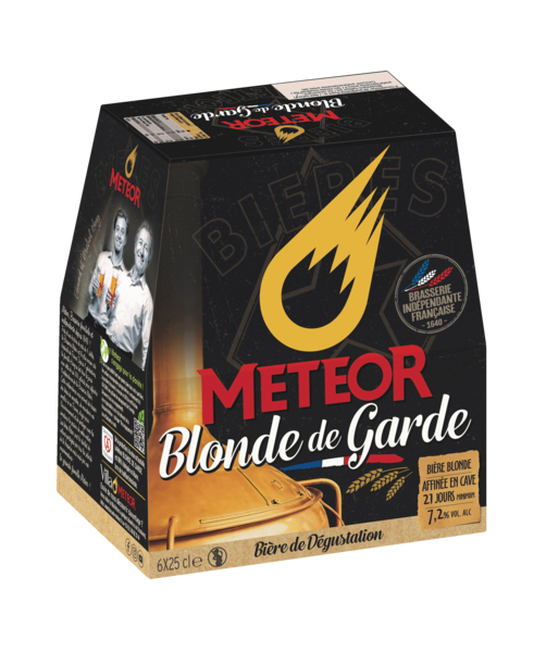 BIÈRE BLONDE DE GARDE
MÉTÉOR