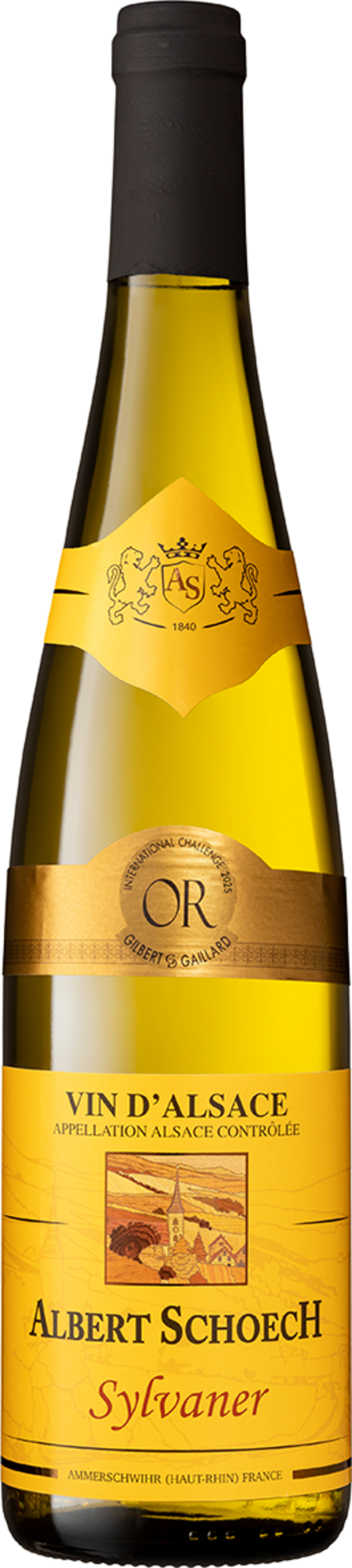 INSPIRATION TERROIRS ALBERT SCHOECH AOP ALSACE SYLVANER BLANC SEC - ALBERT SCHOECH 2024 code EAN 3158961300046 