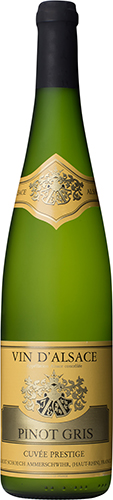 ALBERT SCHOECH AOC PINOT GRIS
CUVÉE PRESTIGE
BLANC DEMI-SEC code EAN 3158965300059 